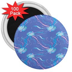 Jelly Fish 3  Magnets (100 Pack) by Sparkle