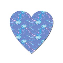 Jelly Fish Heart Magnet by Sparkle