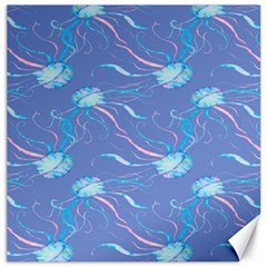 Jelly Fish Canvas 12  X 12  by Sparkle