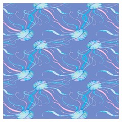 Jelly Fish Long Sheer Chiffon Scarf 