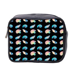 Sea Shells Mini Toiletries Bag (two Sides) by Sparkle