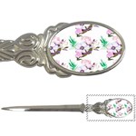 Floral Art Letter Opener Front