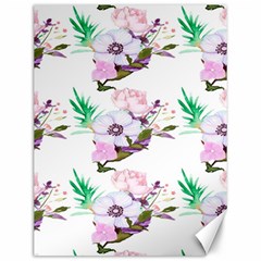 Floral Art Canvas 12  X 16  by Sparkle