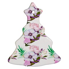 Floral Art Ornament (christmas Tree) 