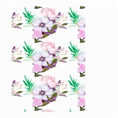 Floral Art Small Garden Flag (two Sides) by Sparkle