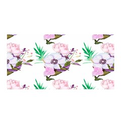 Floral Art Satin Wrap by Sparkle