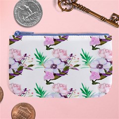 Floral Art Large Coin Purse