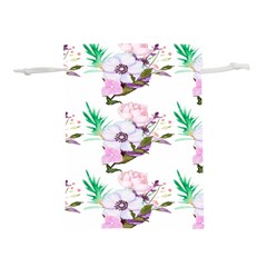 Floral Art Lightweight Drawstring Pouch (s) by Sparkle