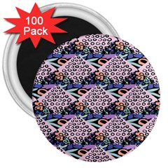 Diamond Spots 3  Magnets (100 Pack) by Sparkle