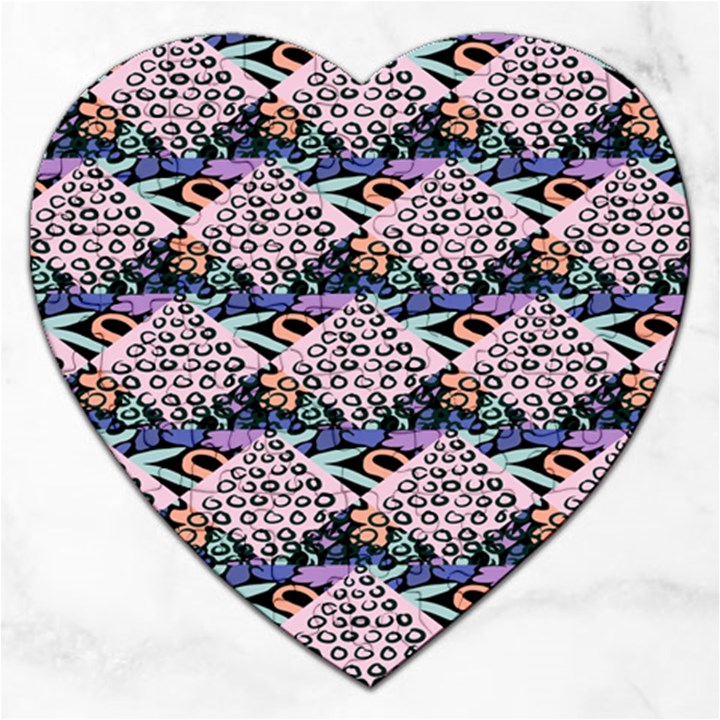 Diamond Spots Jigsaw Puzzle (Heart)