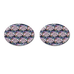 Diamond Spots Cufflinks (oval) by Sparkle