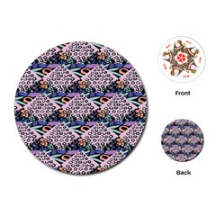 Diamond Spots Playing Cards Single Design (round) by Sparkle