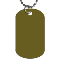 Antique Bronze Dog Tag (one Side) by FabChoice