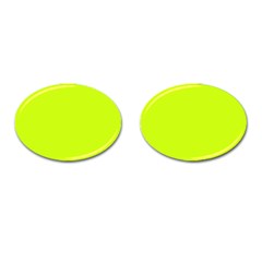 Arctic Lime Cufflinks (oval) by FabChoice