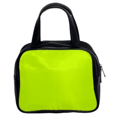 Arctic Lime Classic Handbag (two Sides) by FabChoice