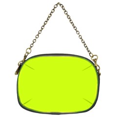 Arctic Lime Chain Purse (two Sides) by FabChoice