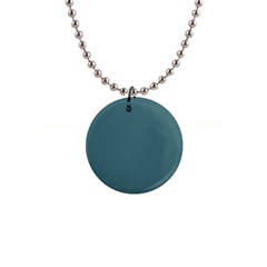 Beetle Green 1  Button Necklace by FabChoice