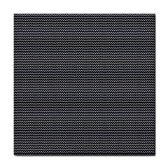 Chevron colors blanc/noir Tile Coaster