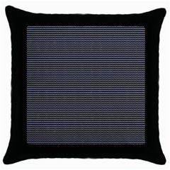 Chevron Colors Blanc/noir Throw Pillow Case (black) by kcreatif