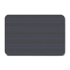 Chevron colors blanc/noir Plate Mats