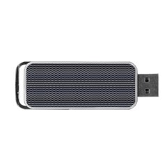 Chevron colors blanc/noir Portable USB Flash (One Side)