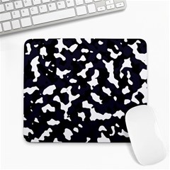 Camouflage Bleu Large Mousepads by kcreatif