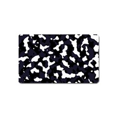 Camouflage Bleu Magnet (name Card) by kcreatif