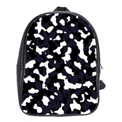 Camouflage Bleu School Bag (large) by kcreatif