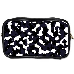 Camouflage Bleu Toiletries Bag (one Side) by kcreatif