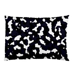 Camouflage Bleu Pillow Case (two Sides) by kcreatif