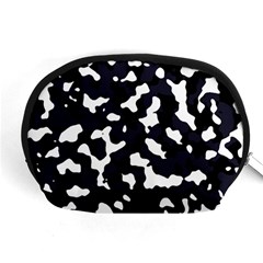 Camouflage Bleu Accessory Pouch (medium) by kcreatif