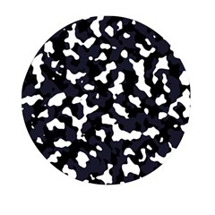 Camouflage Bleu Mini Round Pill Box (pack Of 3) by kcreatif