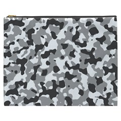 Camouflage Gris/blanc Cosmetic Bag (xxxl) by kcreatif