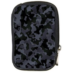 Camouflage Violet Compact Camera Leather Case by kcreatif