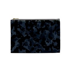 Camouflage Violet Cosmetic Bag (medium) by kcreatif