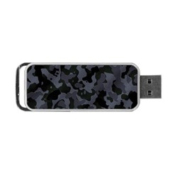 Camouflage Violet Portable Usb Flash (two Sides) by kcreatif