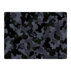 Camouflage Violet Double Sided Flano Blanket (mini)  by kcreatif