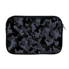 Camouflage Violet Apple Macbook Pro 17  Zipper Case by kcreatif