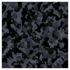 Camouflage Violet Long Sheer Chiffon Scarf  by kcreatif