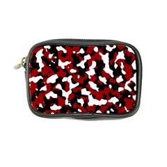 Camouflage Rouge Coin Purse by kcreatif