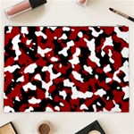 Camouflage rouge Cosmetic Bag (XXL) Back