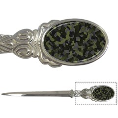 Camouflage Vert Letter Opener by kcreatif