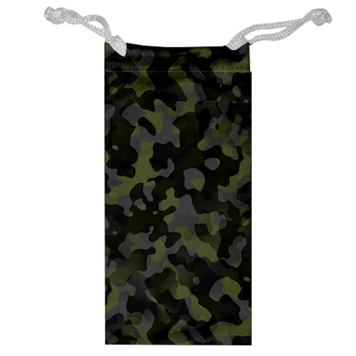 Camouflage Vert Jewelry Bag