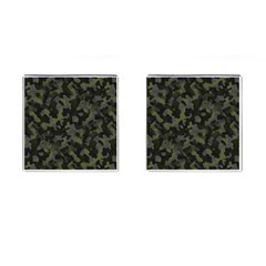 Camouflage Vert Cufflinks (square)