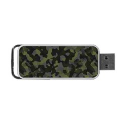 Camouflage Vert Portable Usb Flash (one Side) by kcreatif