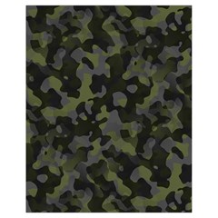 Camouflage Vert Drawstring Bag (small) by kcreatif