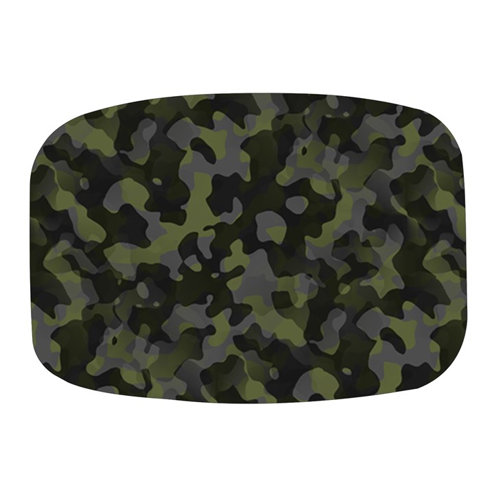 Camouflage Vert Mini Square Pill Box