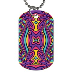 Abstract Pattern Dog Tag (two Sides) by designsbymallika