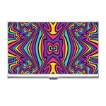 Abstract Pattern Business Card Holder Front