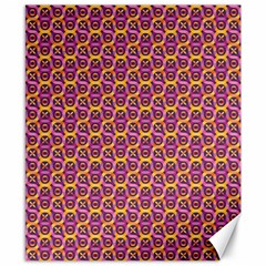 Geometric Groovy Pattern Canvas 8  X 10  by designsbymallika